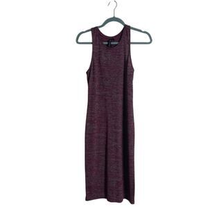 Cotton On Womens Purple Midi Dress Sleeveless Halter Neck Size medium